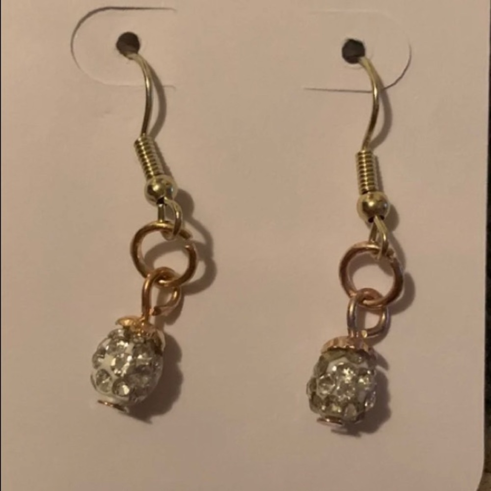 Golden hour earrings - Picture 2 of 2